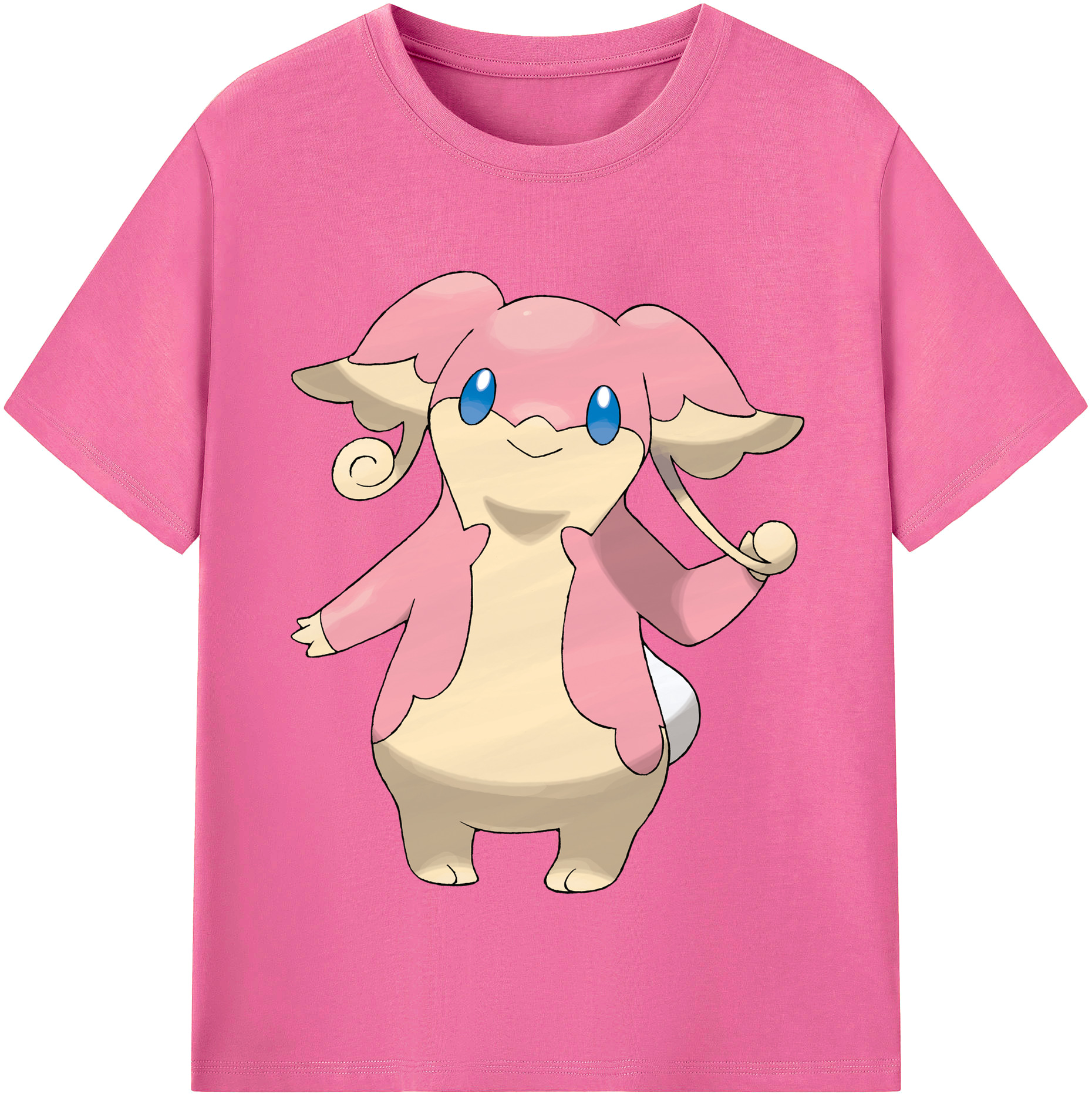 （画像用） ポケットモンスター Pokémon レディースカジュアルプリントTシャツ（綿100％）